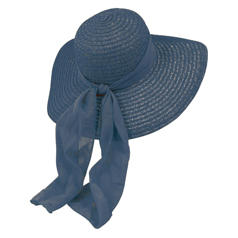 Karfil Hats Dámský letní klobouk Victorien tmavě modrý