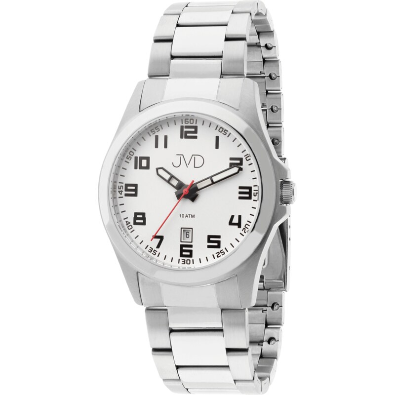 JVD Vodotěsné náramkové pánské hodinky JVD steel J1041.40 -