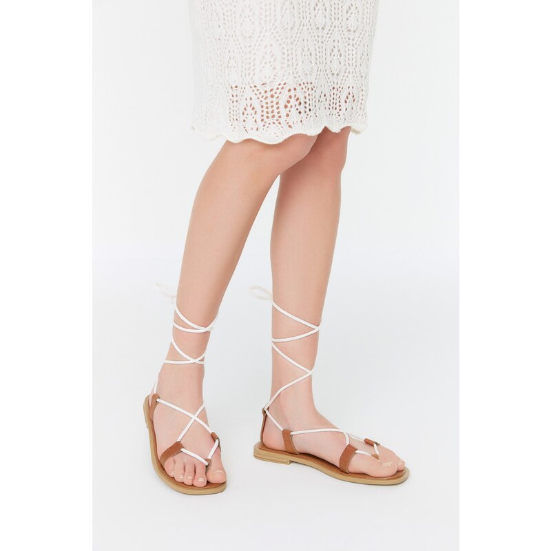 Trendyol White Rope Womens Sandals 107051931