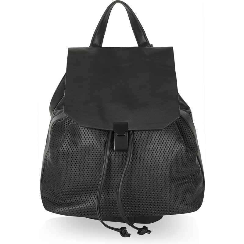 Topshop Soft Perforated Backpack