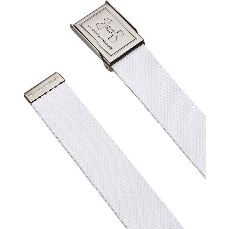 Opasek Under Armour M's Webbing Belt-WHT 1369819-100