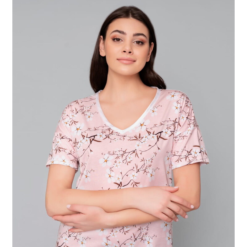 Dámská noční košile Italian Fashion Alwa růžová