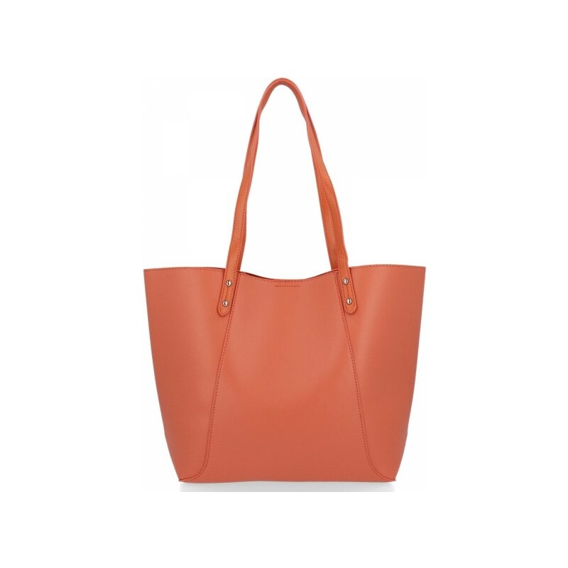 Dámská kabelka shopper bag David Jones korálová 6743-2