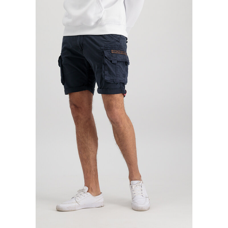 Šortky Alpha Industries Crew Short modré