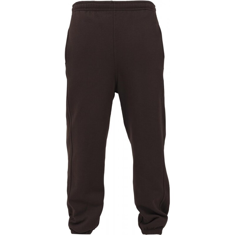 Pánské tepláky Urban Classics Sweatpants - tmavě hnědé
