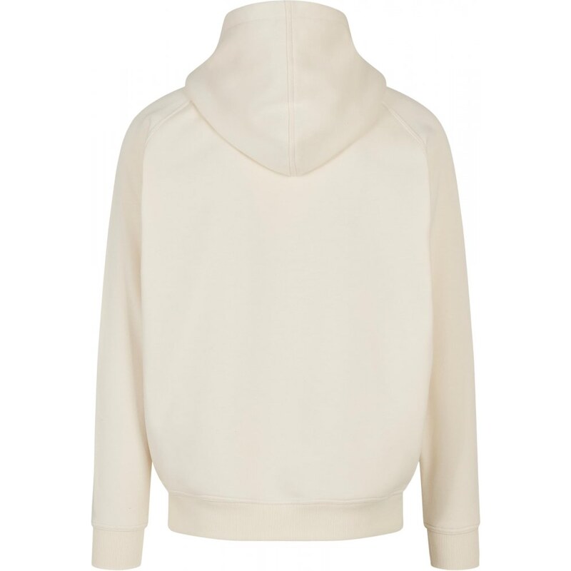 URBAN CLASSICS Zip Hoody - whitesand