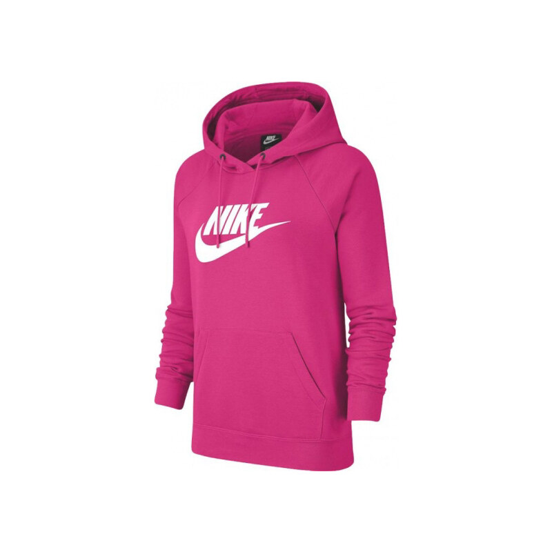 Dámské mikina Nike Essential Hoodie Fleece Pullover Fuchsia růžová S -  GLAMI.cz