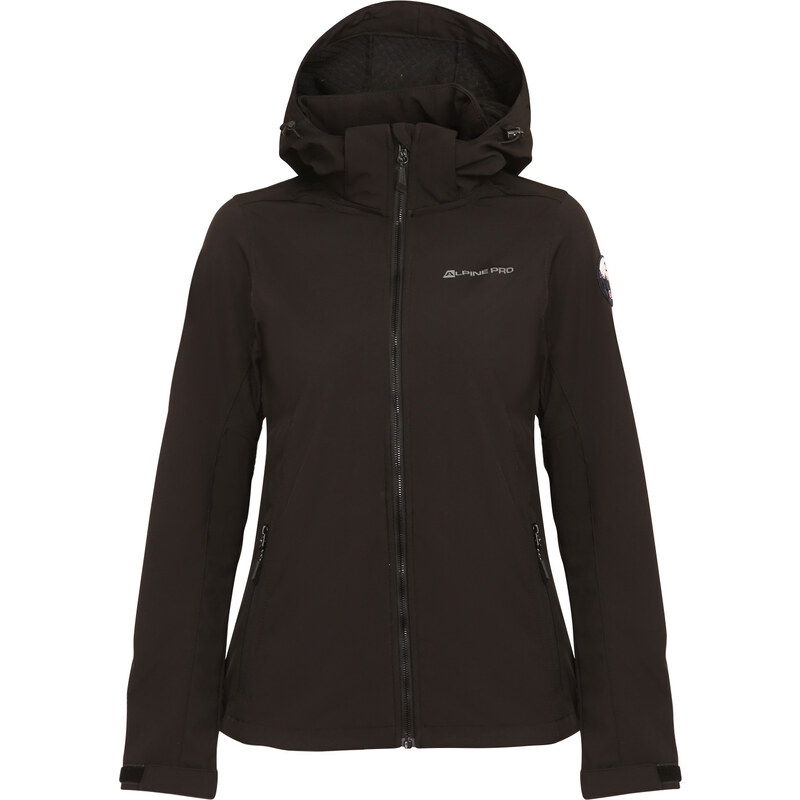 Dámská softshellová bunda Alpine Pro ZEIHA - černá 68775693