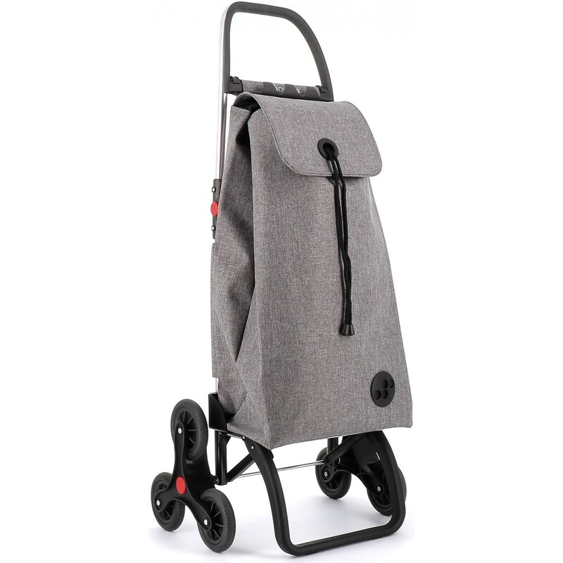 Rolser I-Max Tweed 6 Logic nákupní taška na kolečkách, šedá