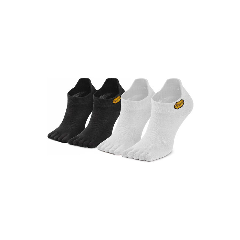 Sada 2 párů nízkých ponožek unisex Vibram Fivefingers