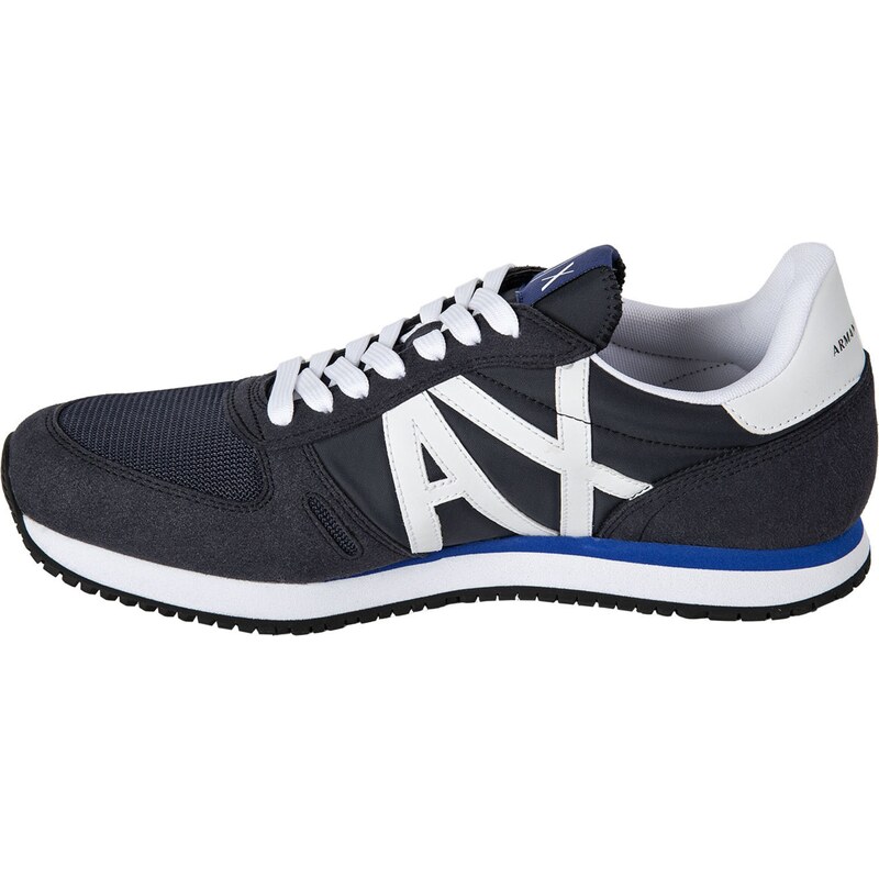 ARMANI EXCHANGE Tenisky tmavě modrá / bílá