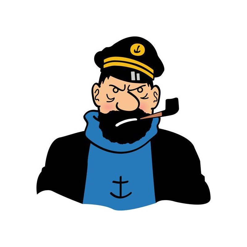 CTH Ericsson of Sweden Námořnická kapitánka - Kapitán Archibald Haddock