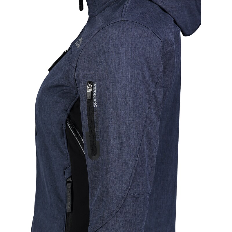 Nordblanc Modrá dámská lehká softshellová bunda PERFORMANCE