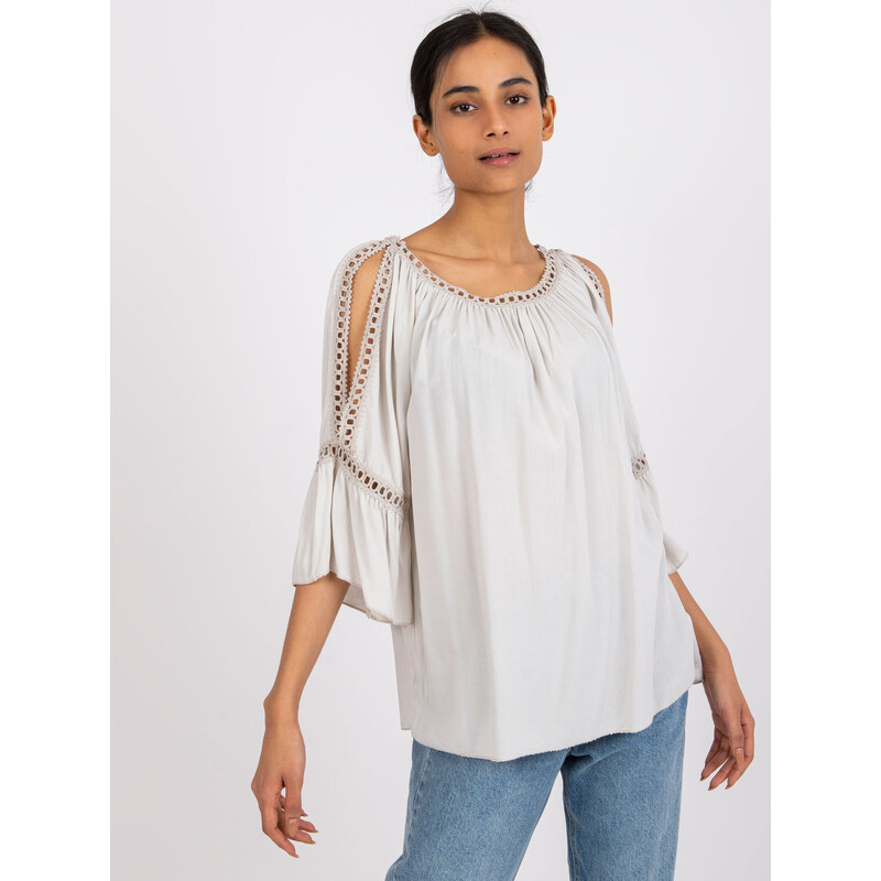 Och Bella Blouse-TW-BZ-BI-82198.46-light beige