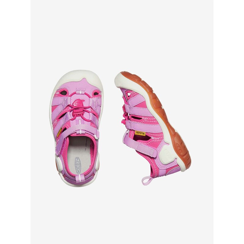 Růžové dívčí sandály Keen Knotch - unisex