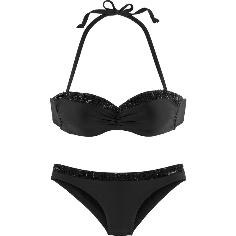 Bruno Banani Bikiny černá / stříbrná 94316123