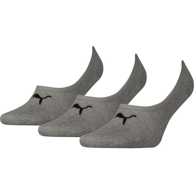PUMA Ťapky šedý melír / černá