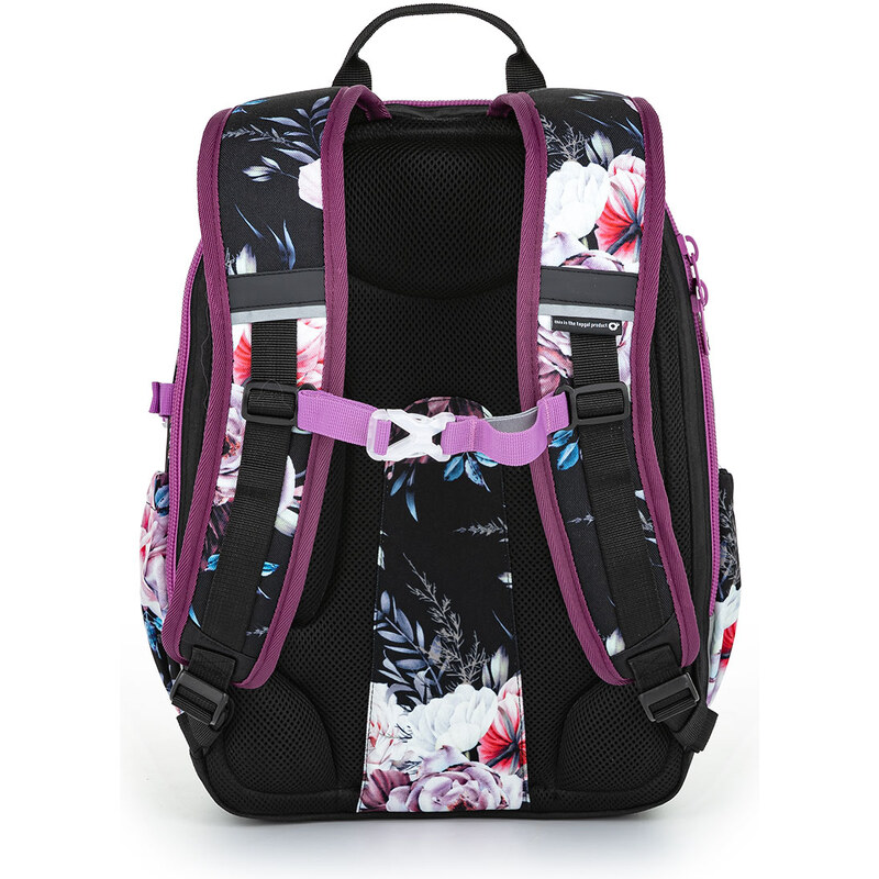 Studentský batoh s květinami Topgal RUBI 22027