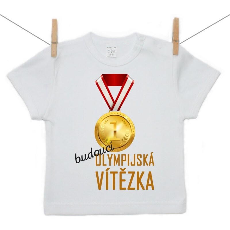 Boodyy Tričko s krátkým rukávem Budoucí olympijská vítězka