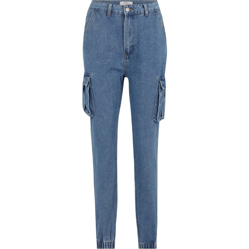 Dorothy Perkins Tall Džíny s kapsami modrá džínovina