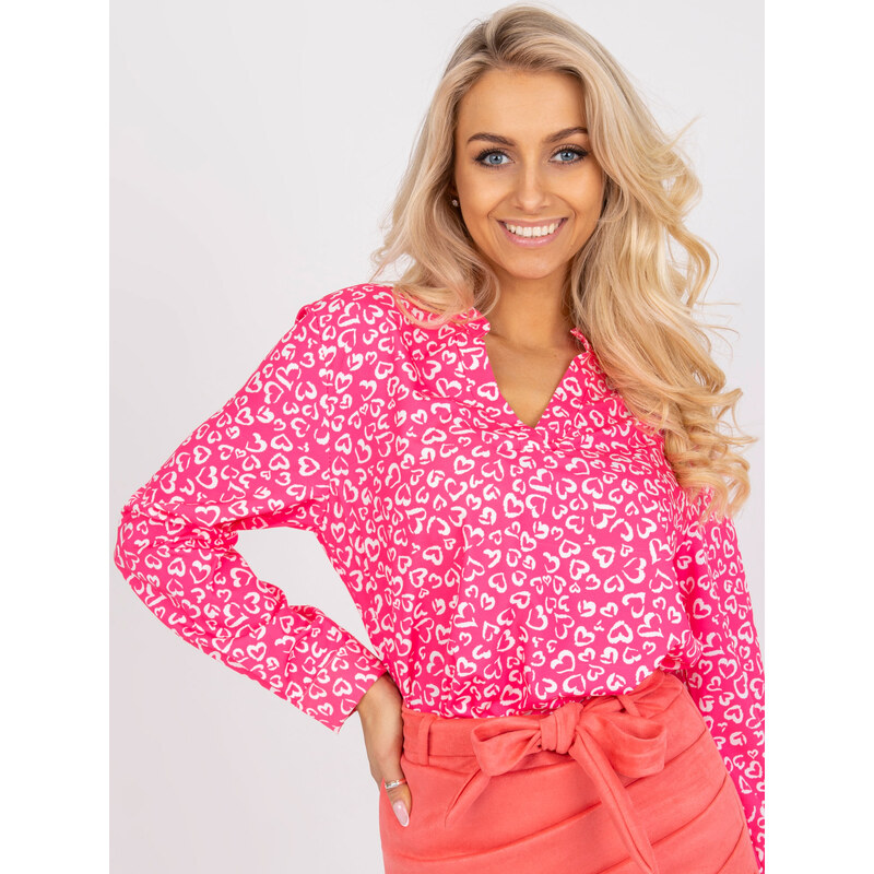 Italy Moda Blouse-DHJ-BZ-6825.56-pink