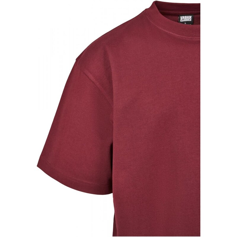 Pánské tričko Urban Classics Tall Tee - vínové