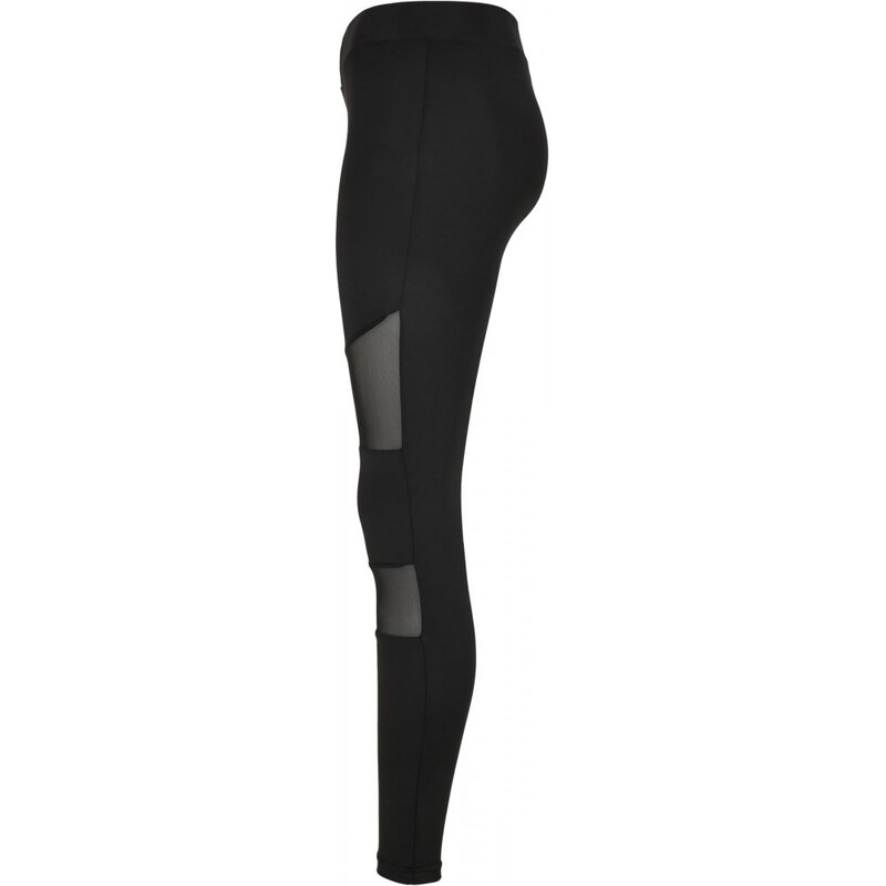 URBAN CLASSICS Ladies Tech Mesh Leggings - black