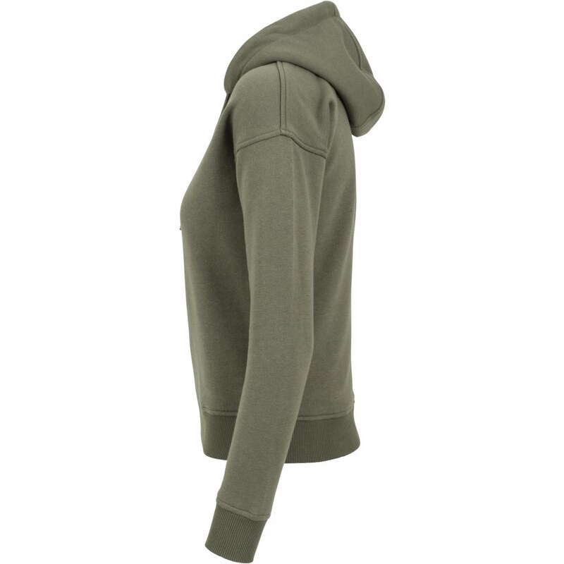 URBAN CLASSICS Ladies Hoody - olive