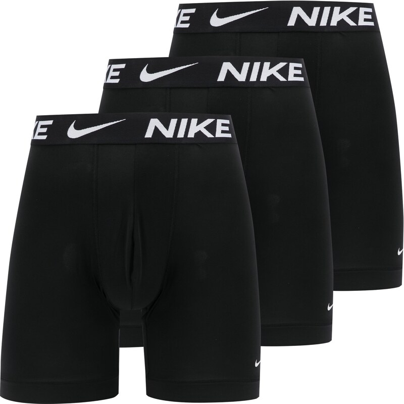 Nike boxer brief long 3pk BLACK