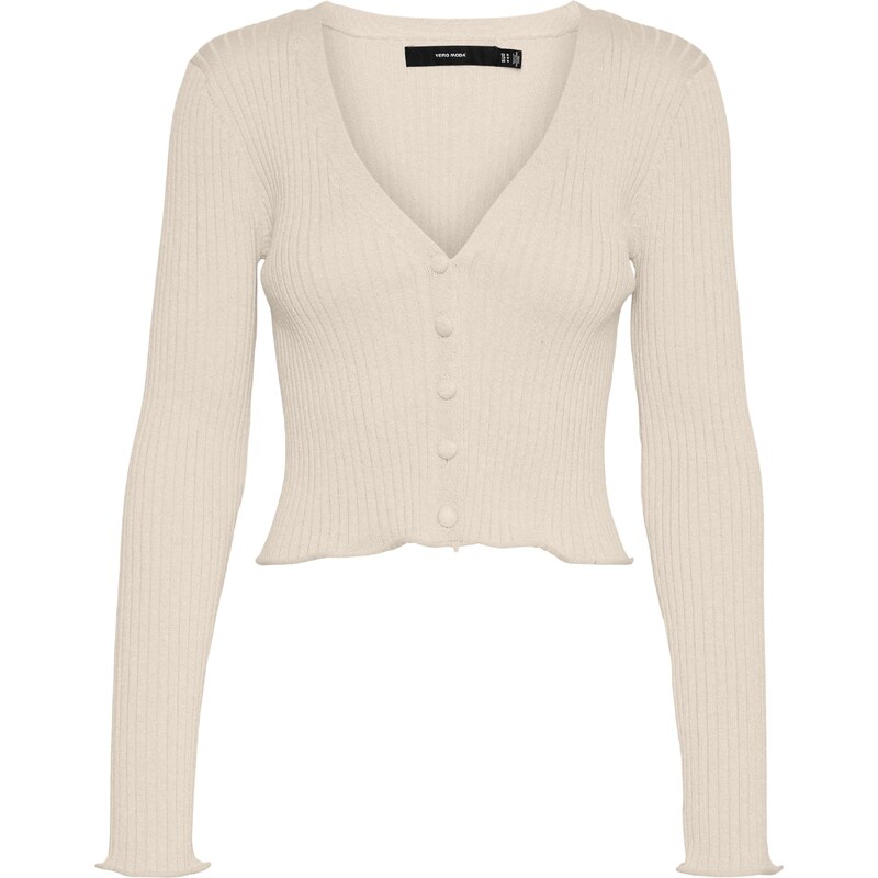 VERO MODA Kardigan Fibly béžová 109110216