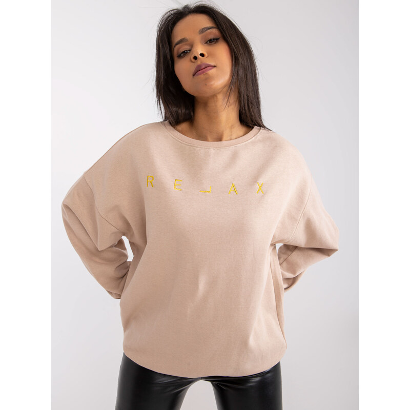 ex moda Sweatshirt-EM-BL-U536/2.00-beige