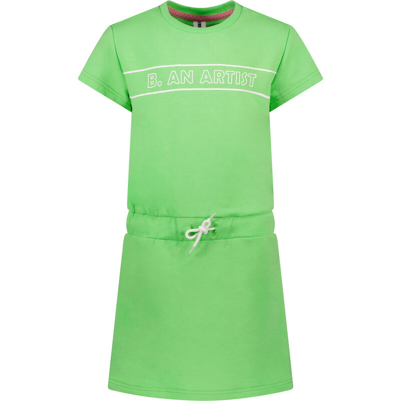 B-nosy Dívčí šaty svítivě zelené Sporty