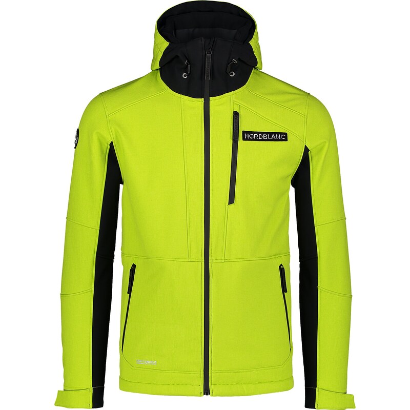 Nordblanc Zelená pánská zimní multisport softshell bunda STRUGGLE