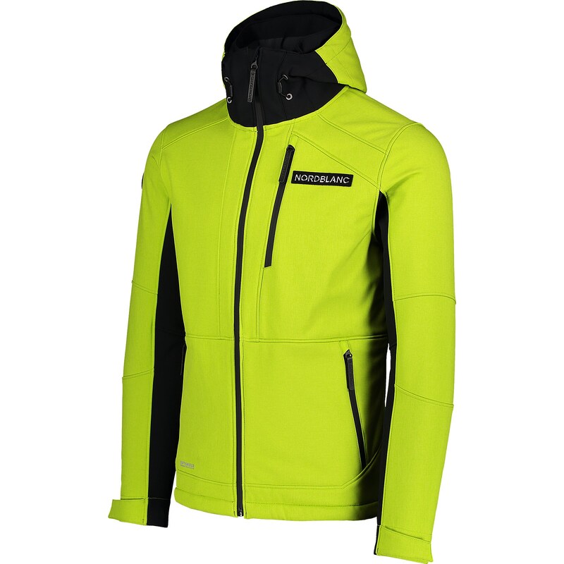 Nordblanc Zelená pánská zimní multisport softshell bunda STRUGGLE