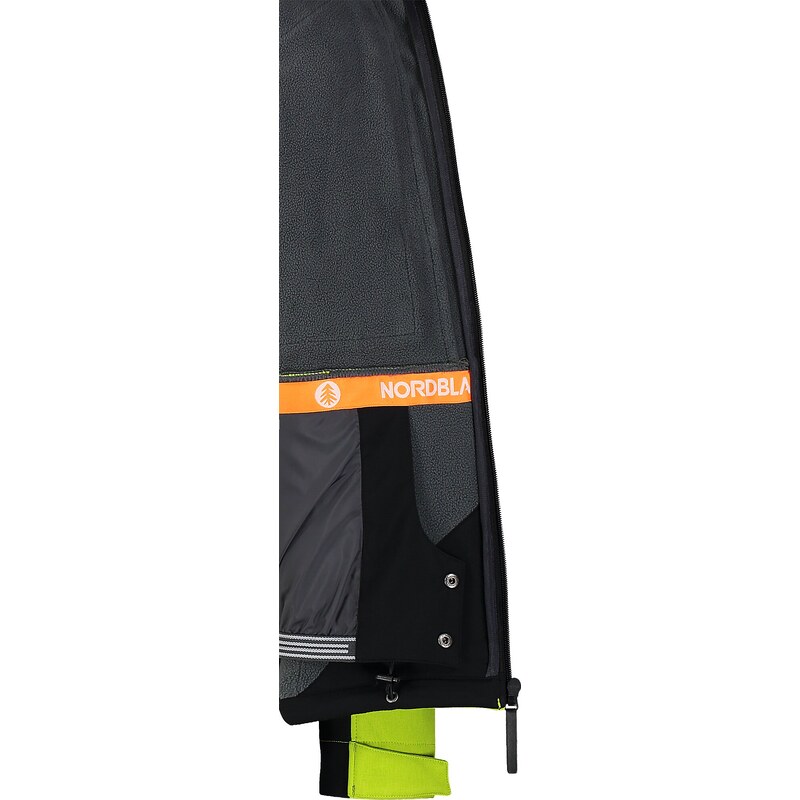 Nordblanc Zelená pánská zimní multisport softshell bunda STRUGGLE