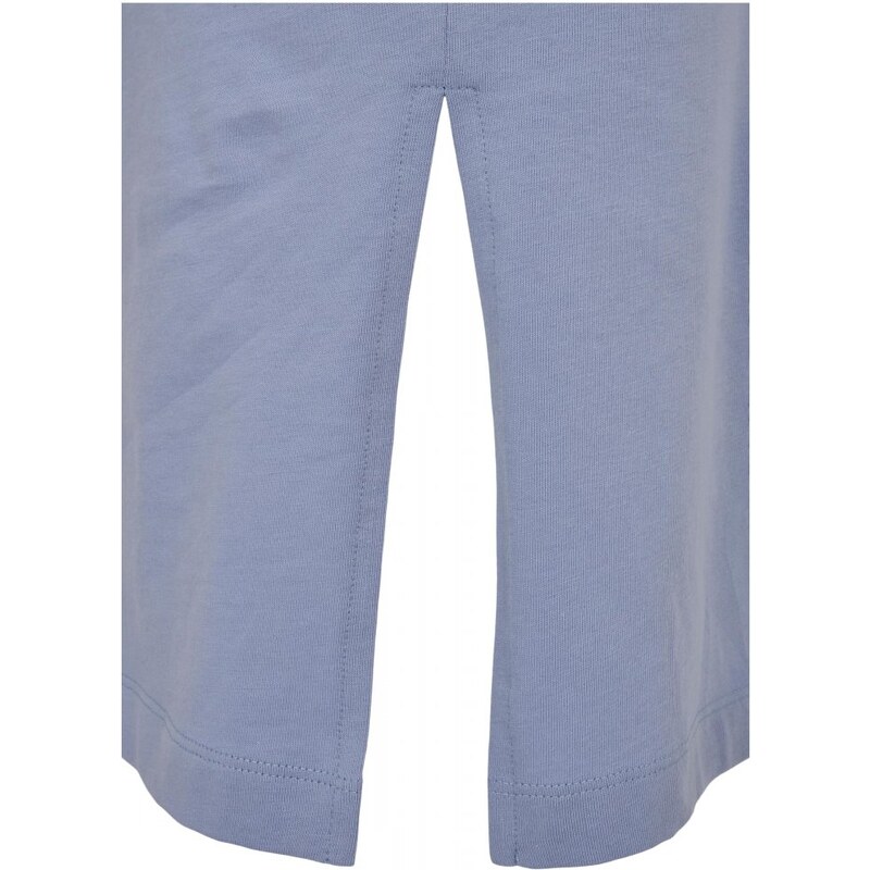 Dámské šaty Urban Classics Organic Oversized Slit - violablue
