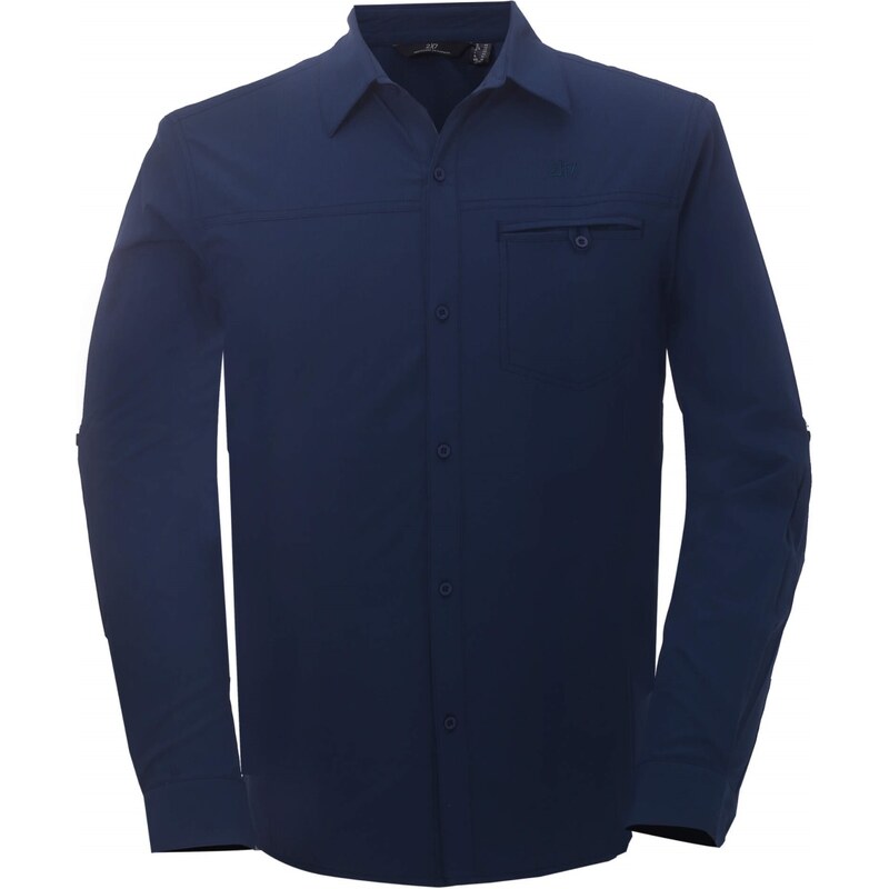 Pánská outdoorová košile s dlouhým rukávem 2117 IGELFORS tmavě modrá