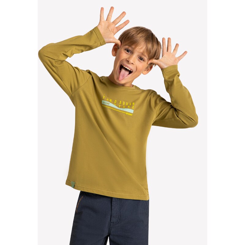 Volcano Kids's Regular Long-Sleeved Tops L-Story Junior B17425-S22