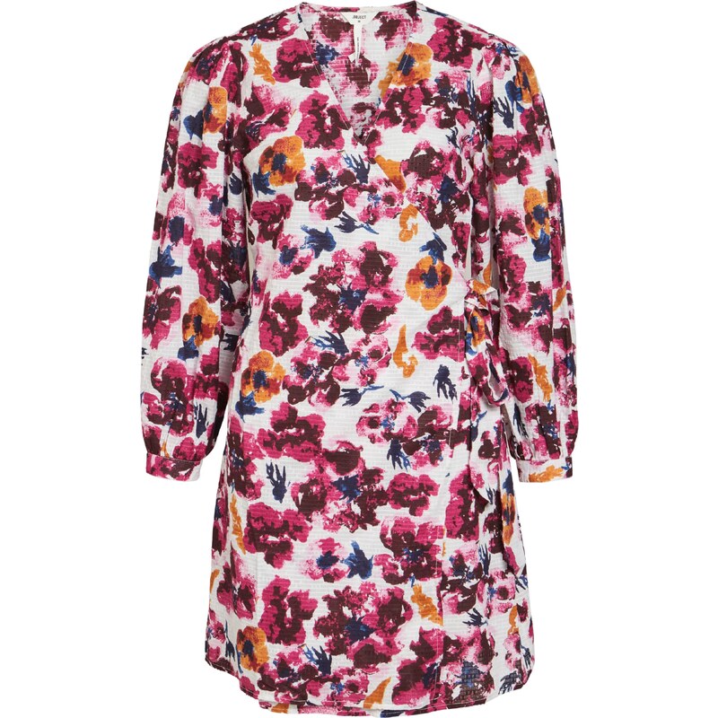 OBJECT Šaty Annie tmavě modrá / oranžová / pink / fuchsiová / offwhite 109493909