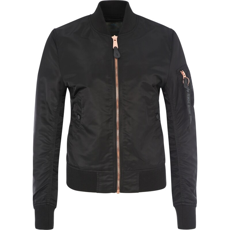 ALPHA INDUSTRIES Přechodná bunda bronzová / černá