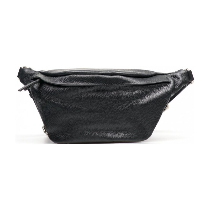 Blaire Kožená crossbody ledvinka Dorian černá 62896324