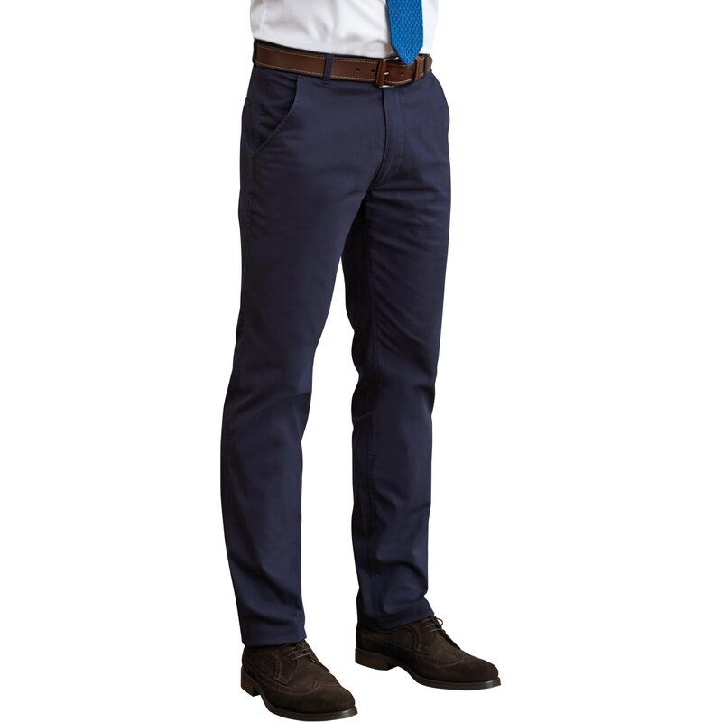 Pánské elegantní chino Miami Slim Fit Brook Taverner - Zkrácená délka 75 cm