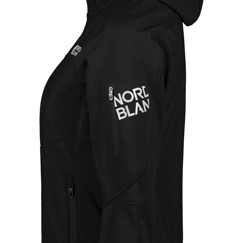 Nordblanc Černá dámská zateplená softshellová bunda CHUNG