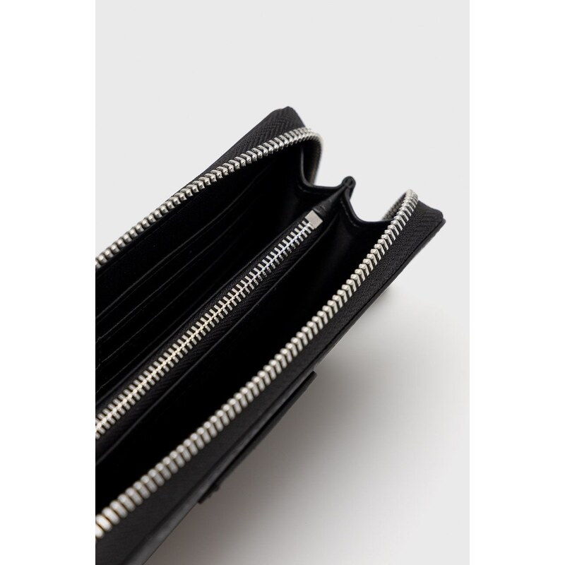Peněženka Emporio Armani dámský, černá barva, Y3H168 Y413E