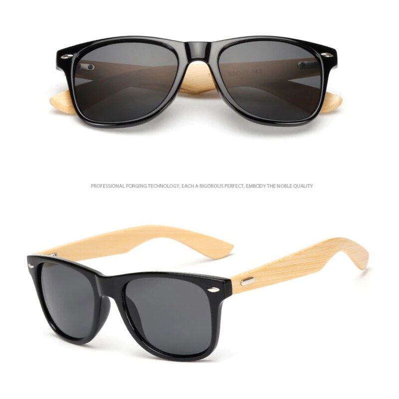 B2B Dřevěné sluneční brýle UV400