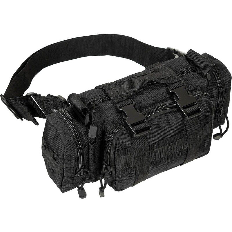 MFH Ledvinka TACTICAL s popruhem 2 L černá