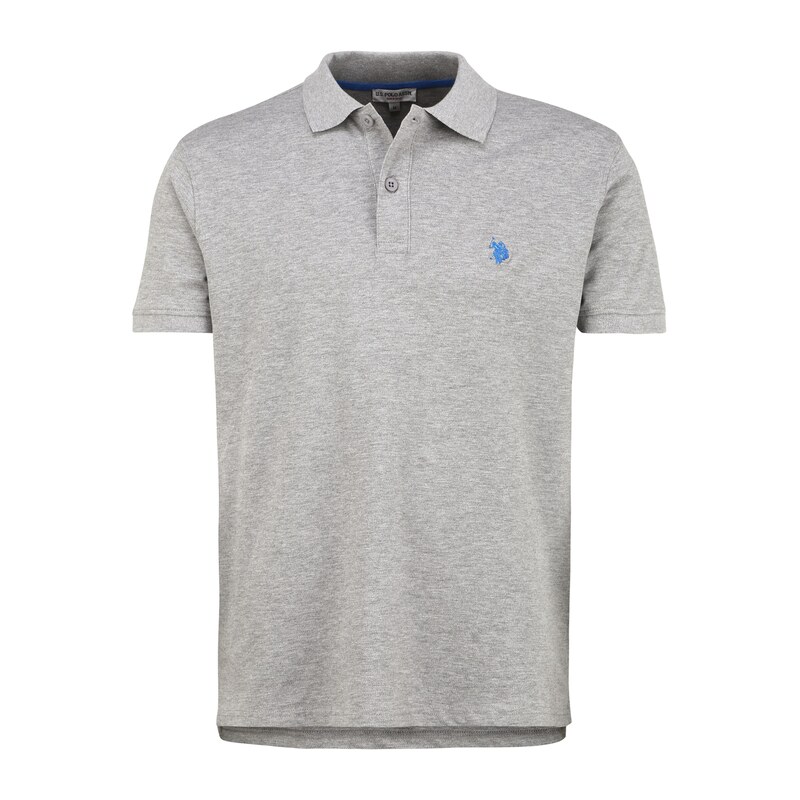 U.S. POLO ASSN. Tričko šedý melír