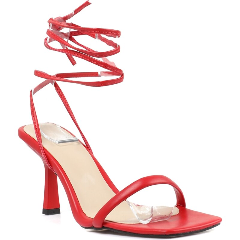 Trendyol Red Women's Classic Heeled Shoes