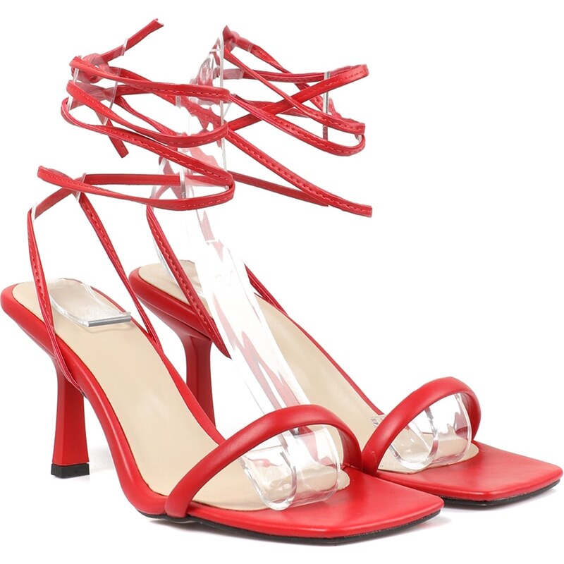 Trendyol Red Women's Classic Heeled Shoes