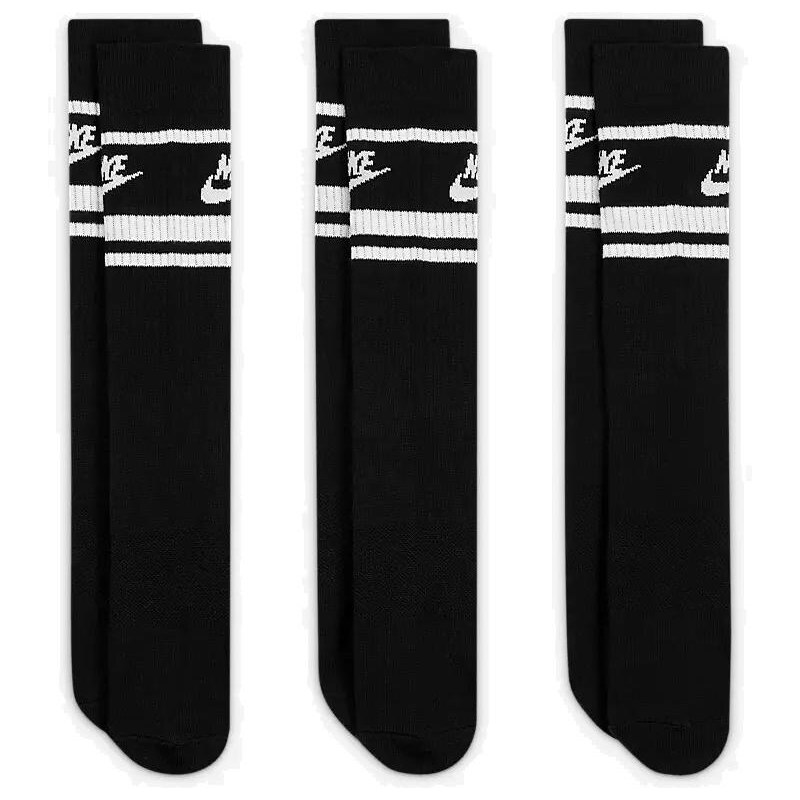 Ponožky Nike Essential Crew Stripe Socks Black dx5089-010